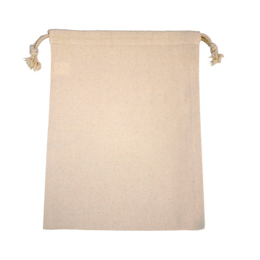 Promotional Cotton Drawstring Bags Side